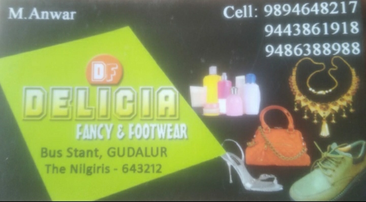 DELICIA FANCY & FOOTWEAR GUDALUR
